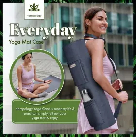 860011613084 HEMPOLOGY Yoga Mat Bag Carrier Strap Standard #2