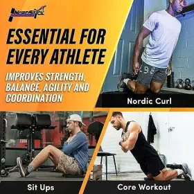 850007710255 HEPPROS Nordic Hamstring Curl Strap Nord Stick #2