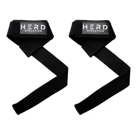 Herd Athletics 199284433915 Lifting Wrist Straps 23 Inch Length X 1.5 Width Padded Neoprene Cot