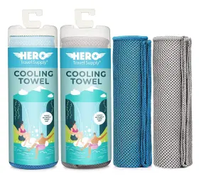 DJ-SXP2-5KDO HERO TRAVEL SUPPLY Cooling Towel Hiking Sports