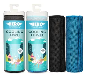 Y3-I9YL-XHTZ HERO TRAVEL SUPPLY Cooling Towel Hiking Sports