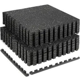XJD-03-W-12 HIAARO Exercise Mats Tiles Rubber Top Eva