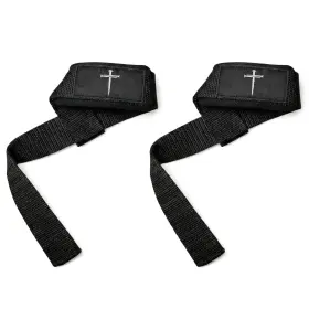 642461815481 HIDDEN WELLS Christian Powerlifting Wrist Straps