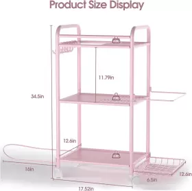 711181867244 HIGHPRO Gym Storage Rack Organizer Yoga Mat Ball #2