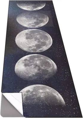 445023120183 HOME D COR Yoga Mat Towel Corner Pockets Slip