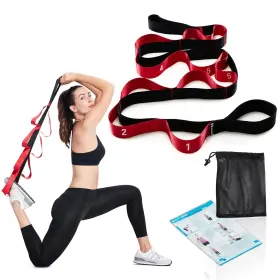 717024280140 HSHBXD Stretching Strap Loops Leg Stretch Bands