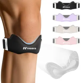 Htogqcq Z010 Patellar Tendon Support Strap Knee Brace For Women And Men Patella Band R