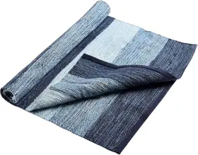 445019742740 HUGGER MUGGER Yoga Rug Absorbent Grippy Weave