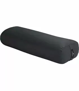 Hugger Mugger 803410011297 Standard Yoga Bolster - Firm Supportive Handmade Durable Grey