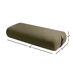 803410250061 HUGGER MUGGER Standard Yoga Bolster Firm Core #2