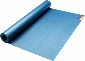 Hugger Mugger Fba Ma-tb-per-68-travel Blue Tapas Travel Yoga Mat - Super Portable And Durable Blue
