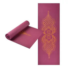 MA-GUM-68-CURRY HUGGER MUGGER Henna Gallery Ultra Yoga Mat