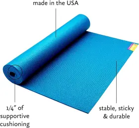 MA-UM-68-INDIGO HUGGER MUGGER Tapas Ultra Yoga Mat #2