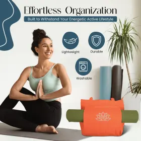 HB1001 HYGGE BEAUTE Yoga Mat Bag Carrier Women Workout #2