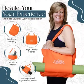HB1001 HYGGE BEAUTE Yoga Mat Bag Carrier Women Workout #3