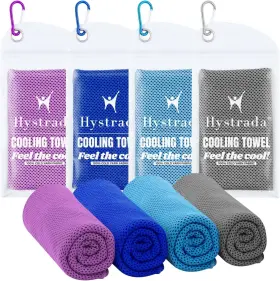 728040922389 HYSTRADA Pack Cooling Towels Scarf Royal