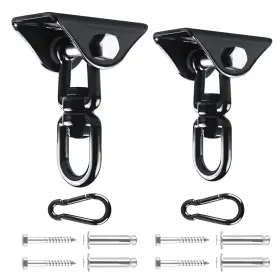 732497404725 IFDGCTK Rotating Hammock Hooks Swing Hangi Kit