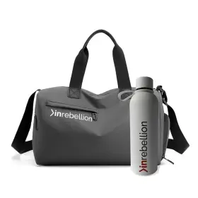 GB002 IN REBELLION Set Gym Bag Water Bottle Mens Travel Duffe