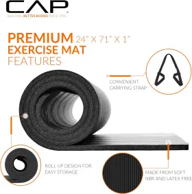 313032240208 HIGH Density Exercise Yoga Mat Strap #3