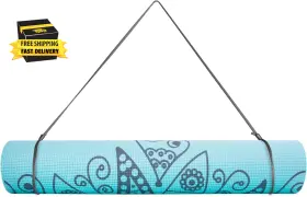HHY-CY004-2M CAP Yoga Mat Strap Mandala Design Light #2