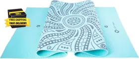 HHY-CY004-2M CAP Yoga Mat Strap Mandala Design Light #3