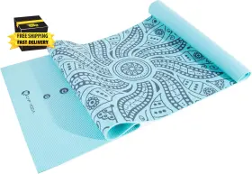 HHY-CY004-2M CAP Yoga Mat Strap Mandala Design Light