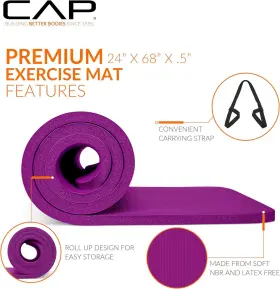 MTIS-6523-12WN HIGH Density Exercise Yoga Mat Strap #3