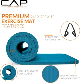 MTIS-6523-25TL HIGH Density Exercise Yoga Mat Strap #3
