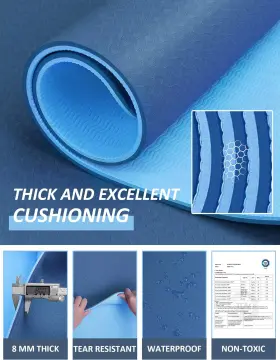744110381979 INNHOM Yoga Mat Women Men Exercise #2