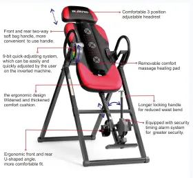 976795170034 INVERPRO Ar Advanced Heat Massage Deluxe Table #2