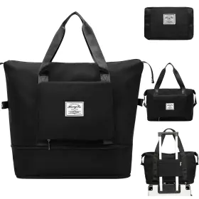 221243569954 INVODA Travel Bag Women Expandable Weekender