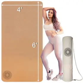 766630293174 IODOO Slip Eco Natural Yoga Mat Cork 766630293174 IODOO Slip Eco Natural Yoga Mat Cork