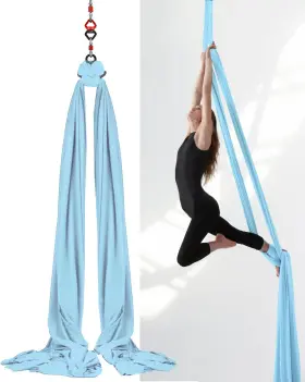 692621928025 IONTACH Yards Aerial Silks Yoga Hammock Stretch