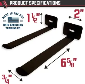313037497492 IRON AMERICAN LLC Yoga Mat Hanger Hooks Exercise #2 313037497492 IRON AMERICAN LLC Yoga Mat Hanger Hooks Exercise #2