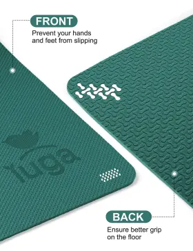 602668867980 IUGA Eco Yoga Mat Alignment Lines Strap Slip Tpe #3