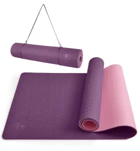651312149118 IUGA Yoga Mat Slip Anti Tear Pilates Pink