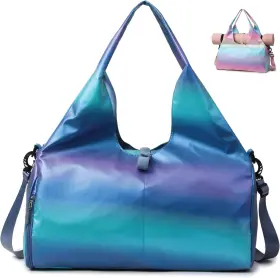 744110714241 J-ARTDOPE Yoga Gym Bags Women Capicty Shoes