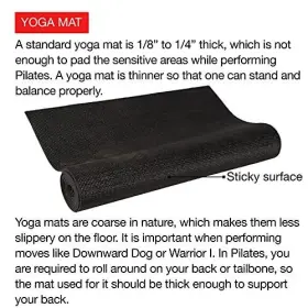 80-8572-BLK J-FIT Yoga Mat #3