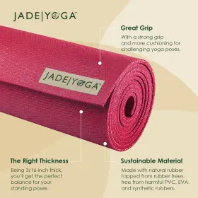 694395080855 JADEYOGA Harmony Yoga Mat Gym Fitness Slip #3