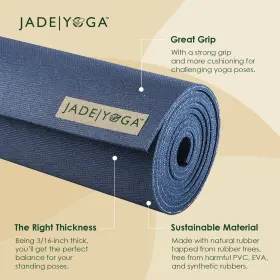 694395099376 JADEYOGA Harmony Yoga Mat Gym Fitness Slip #3