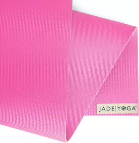 696537707668 JADEYOGA Jade Harmony Yoga Mat Pink #2