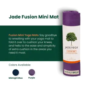 850014734008 JADEYOGA Fusion Mini Mat Slip Yoga Doubles #2
