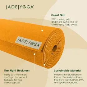 857729001968 JADEYOGA Harmony Yoga Mat Gym Fitness Slip #3