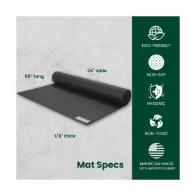 868BK JADEYOGA Travel Yoga Mat Packable #3