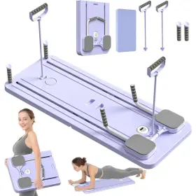 X004LBT0I3-E2 JANUA Pilates Board Reformer Set Trainer