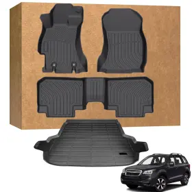 LYRLTF01 JAOGAUS Floor Mats Subaru Forester Tpe Waterproof