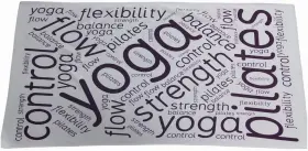 313110182185 JENNS WORKOUT TOWEL Pilates Mat Routines Yoga 313110182185 JENNS WORKOUT TOWEL Pilates Mat Routines Yoga