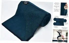 860009862036 JERJO LIMITED Yoga Mat Towel Slip Standard