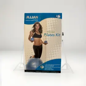 074345174177 JILLIAN MICHAELS Pilates Exercise Ball Pump Dvd