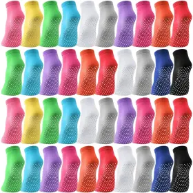AH-JIUGUVA-2787 JIUGUVA Slip Anti Skid Yoga Sock Grips Sports